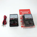 Тестер для електрика 1000 А/110, Мультиметр із захистом тестер опору Мультиметр цифровий точний MN-71, фото 8