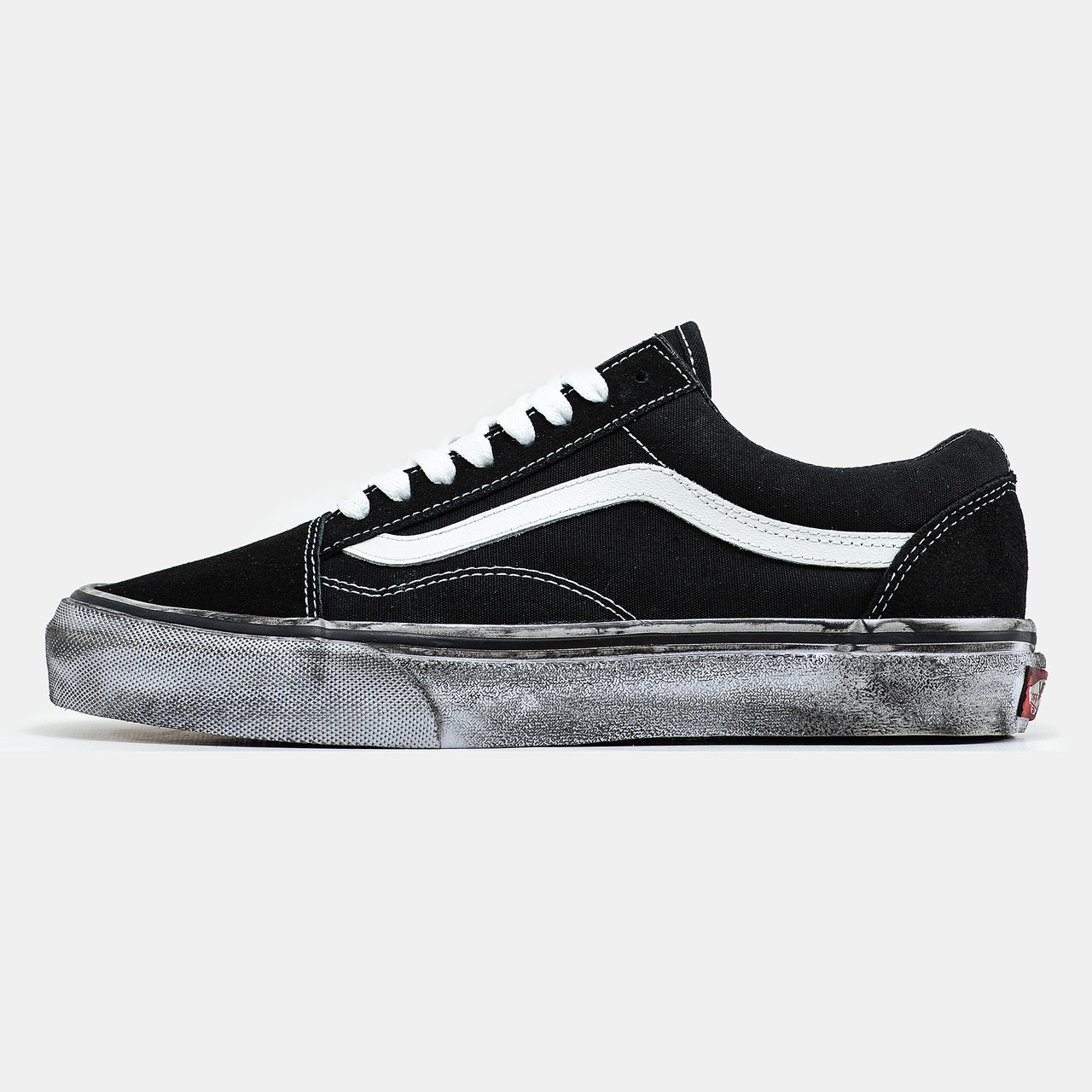 Кеди Vans Old Skool Black White / Ванс Олд Скул