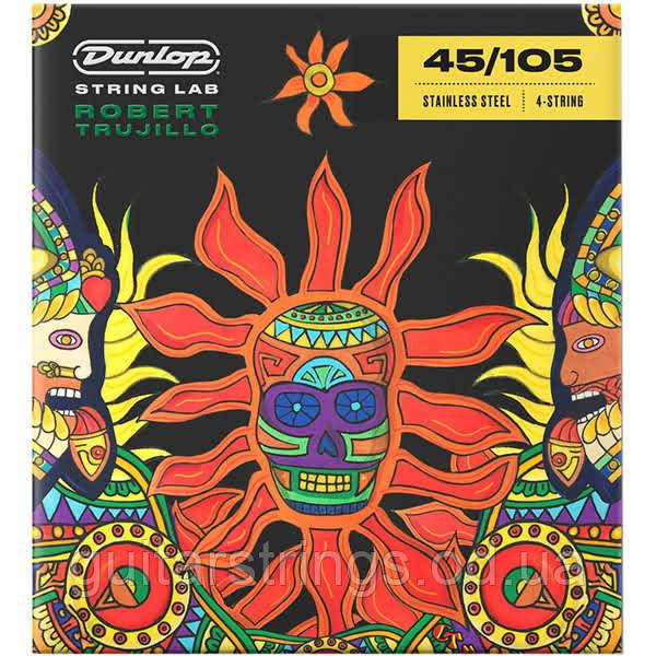 Струны Dunlop RTS45105 Robert Trujillo Stainless Steel Custom Medium 45-105