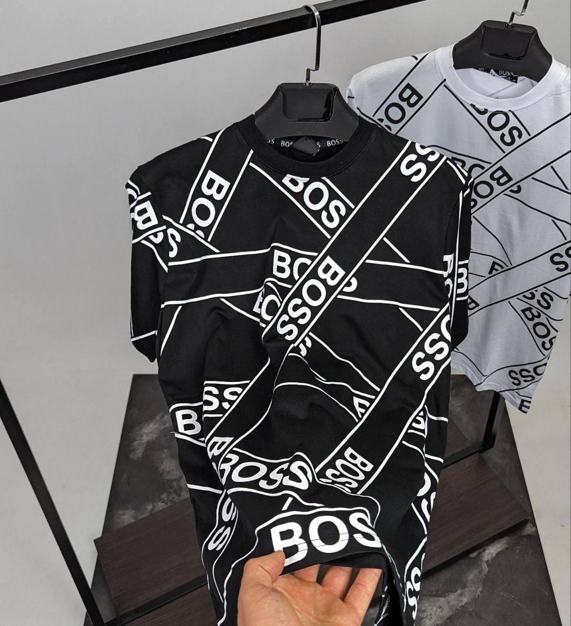 Чоловіча футболка HUGO Boss CK7706 чорна