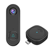 Дверний відеодзвінок відеодомофон водонепроникний нічне бачення 1080P 166° WiFi Tuya