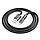 Кабель HOCO U118 Lightning Triumph rotating charging data cable 2.4A 1.2m black, фото 3