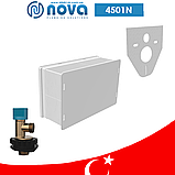 Система инсталляции для внутреннего бачка унитаза с металлической рамой без кнопки NOVA 4501N, фото 3