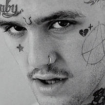 Плакат "Густав Ар, Ліл Піп, репер, LiL PEEP", 60×43см, фото 2