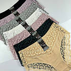 Жіночі бавовняні трусики #9933 Biweier Мікс, фото 2