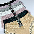 Жіночі бавовняні трусики #9933 Biweier Мікс, фото 3