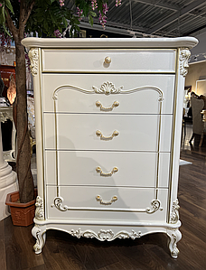 Шифон'єр 90х50х120 см  в стилі бароко  Луїза