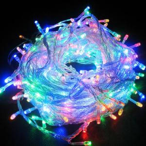 Світлодіодна гірлянда 300 led мульти (білий), фото 2