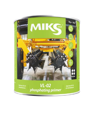 Грунтовка ПЛ-02 фосфатирующая (кислотная) 0.8кг + растворитель 0.45 кг ...