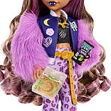 Лялька Монстер Хай Клодін Вульф Monster High Clawdeen Wolf Doll G3 Core Refresh HRP65 Mattel Оригінал, фото 6
