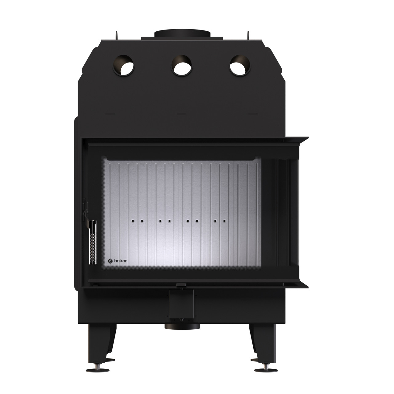 Камінна топка BOKAR 745045 R (15,2 кВт) white ceramatex, фото 1