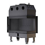Камінна топка BOKAR 855045 R (17,0 кВт) black ceramatex, фото 2