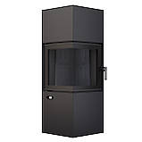 Сталева піч BOKAR Forum (9,2 kW) Black Ceramatex, фото 9