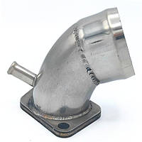 Патрубок помпи Євро 54115130305810 КамАЗ  з нержавійки - ДОВІЧНА ГАРАНТІЯ