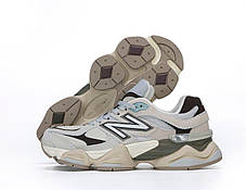 Жіночі Кросівки New Balance 9060 Beige Brown / Нью Беланс 9060 Бежеві з Коричневим, фото 2