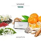 Освіжувач повітря в машину, Ароматизатор для автомобіля  Маямі VINOVE (колекція Шкіряна класика), фото 8