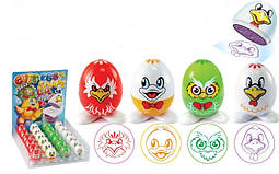 Штампи дитячі Пташки МІКС/шт