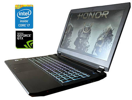 Ігровий ноутбук prostar Clevo P650HP/ 15.6" 1920x1080/ i7-7700HQ/ 16GB RAM/ 128GB SSD+1000GB HDD/ GTX 1060 3GB, фото 1