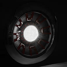 Ліхтар задній 3-функціональний Fristom з байонетом 5 pin FT-314 LED CHROME BAJONET, фото 6