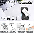 Щітка 8в1 для клавіатури, гарнітури, ноутбука і портів - універсальний набір для чищення від пилу і бруду, фото 5