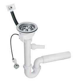 Сифон для кухонної мийки ТМ McAlpine HC7+PUFS113R-CP