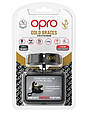 Капа OPRO Gold Braces під брекети доросла (вік 11+) Blackl/Gold (art.102506001), фото 11