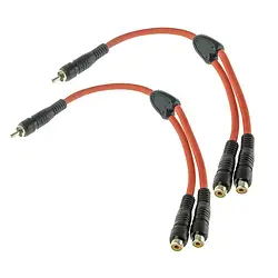 Набір акустичних кабелів CYCLONE AW-Y2F 0.25м