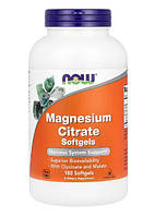 Магній NOW FOODS MAGNESIUM Citrate 134 mg 180 капсул
