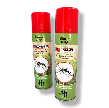 Аерозоль Storm King БЕЗ Комарів 4 години захисту 150 мл