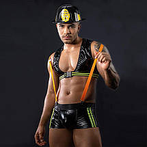 Чоловічий еротичний костюм пожежного JSY 9108 One Size, фото 4