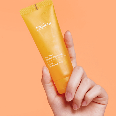 Освітлювальна капсульна маска з юдзу Fraijour Yuzu Honey Anti-Mela Capsule Mask, 75 мл
