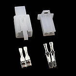 Комплект роз'ємів DJ7012A-2.8 для з'єднання проводів 2.8 мм 10 пар, фото 2