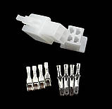 Комплект роз'ємів DJ7014A-2.8 для з'єднання проводів 2.8 мм 10 пар, фото 2