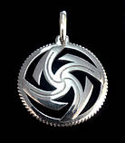 Вайга слов'янський оберіг зі срібла 925-ї проби, фото 3