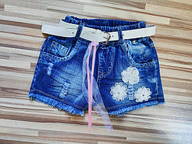 Джинсові шорти для дівчинки