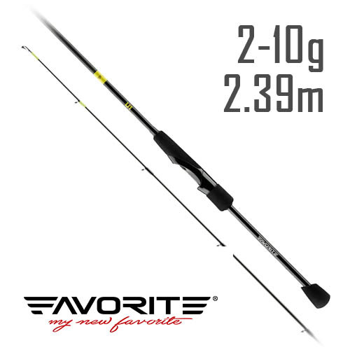 Спінінг Favorite U1 7102L-T 2.39m 2-10g Fast