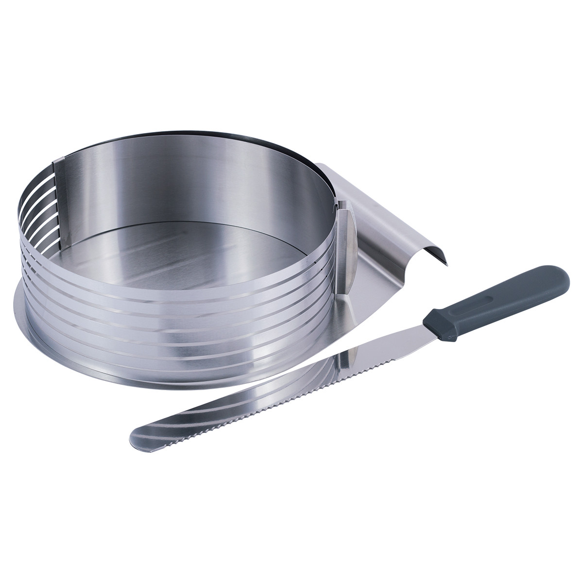 Форма для бісквіту регульована з ножем та підносом KM-8830, фото 1