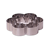 Набір із 3 форм Kamille "Квітка" KM-7773, фото 2