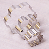 Набір із 3 форм Kamille "Квітка" KM-7773, фото 4