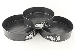 Набір розбірних форм для випічки A-plus (Ø 24/26/28 см)