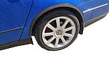 Накладки на арки (4 шт, ABS) для Volkswagen Passat B6 2006-2012 рр, фото 8