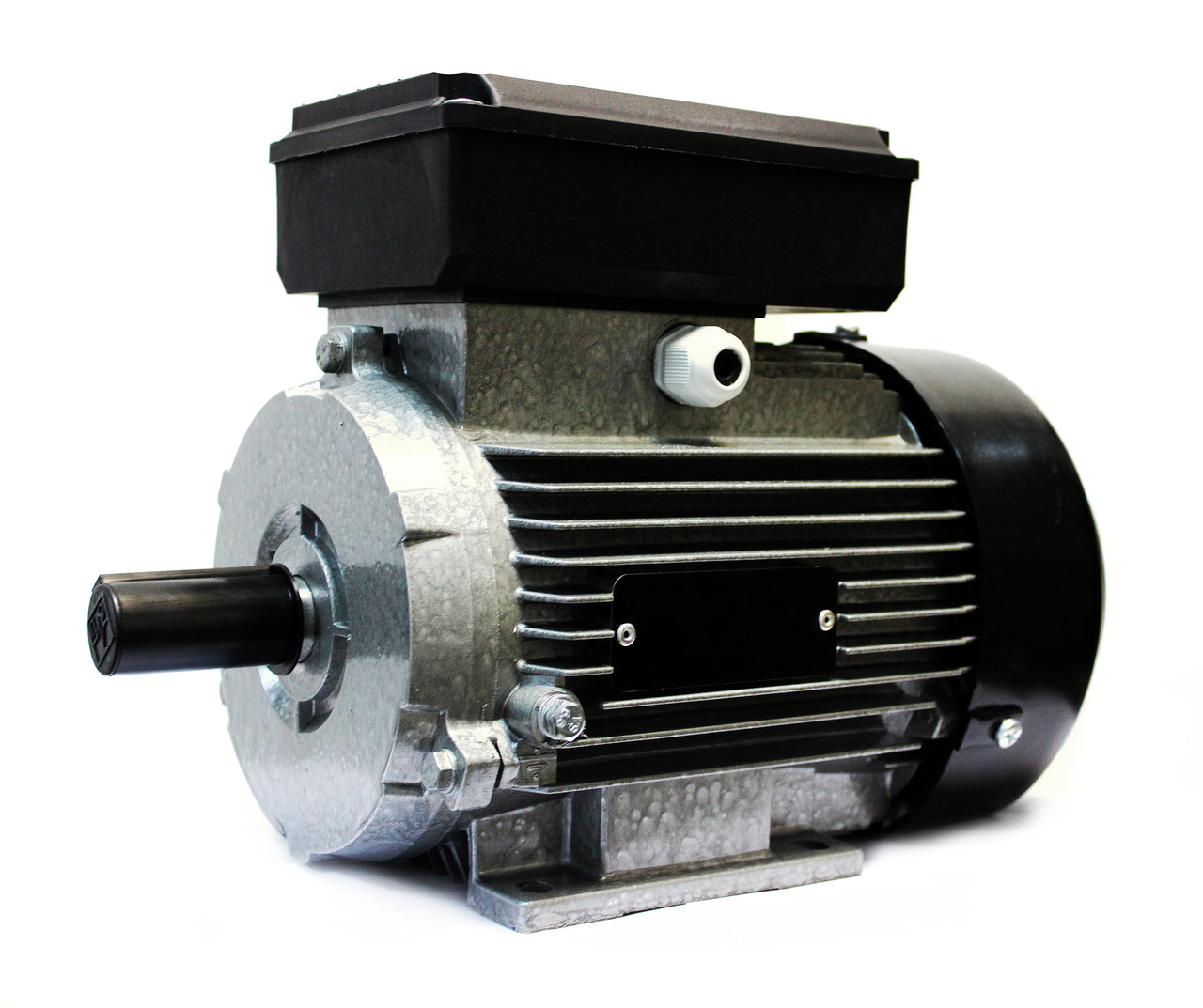 Однофазный электродвигатель АИ1Е 80 В2 Л (1,5 кВт, 3000 об/мин) - фото 1 - id-p292357926