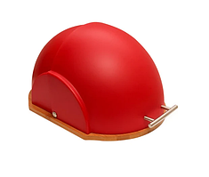 Хлібниця А-plus червона з відкидною кришкою 1816