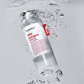 Тонер для обличчя заспокійливий MEDI-PEEL Red Lacto Collagen Soothing Essence Toner, 200 мл (822328), фото 2