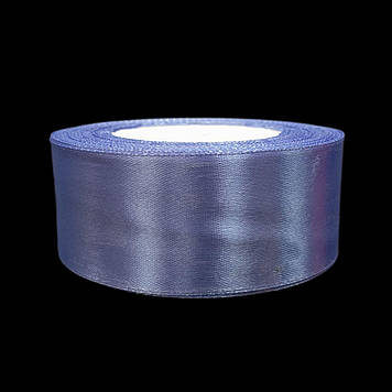 Стрічка атласна 38 мм, лілова, 23 м