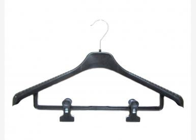 Плічка-вішалка суцільна із затискачами — 46 см (70), фото 1