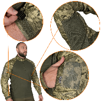 Сорочка Raid Twill/CoolPass Air 2.0 MM14/Олива, фото 5