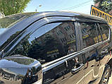 Дефлектори вікон, вітровики Toyota Land Cruiser Prado 150 2009-2024 (6шт./Autoclover D098), фото 10