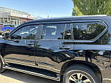 Дефлектори вікон, вітровики Lexus GX460 2010-2023 (6шт./Autoclover/Південна Корея), фото 4