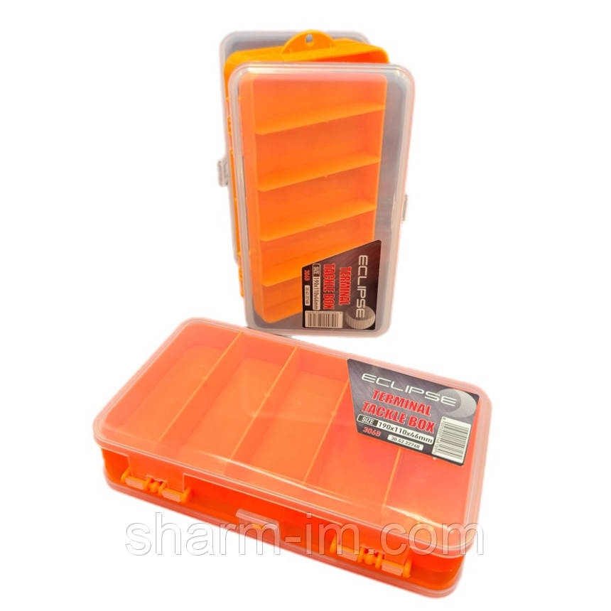 Коробка для приманок Eclipse Terminal Tackle Box 306В двостороння 190х110х46 мм